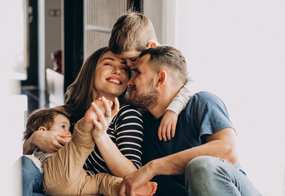 Parents with children