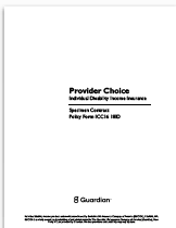 Provider Choice Specimen Policy